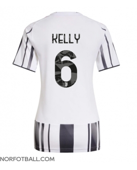 Billige Fotballdrakt Juventus Lloyd Kelly #6 Replika Hjemmedrakt Dame 2025-26 Kortermet Billige Fotballdrakt Juventus Lloyd Kelly #6 Replika Hjemmedrakt Dame 2025-26 Kortermet